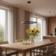 Lustra moderna Febe neagra LED 27W/5180lm/4000K, 01-2868 Redo