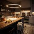 Lustra moderna Febe alba LED 75W/10500lm/4000K, 01-2882 Redo