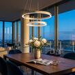 Lustra moderna Febe alba LED 62W/8680lm/4000K, 01-2888 Redo
