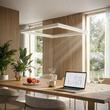 Lustra moderna Febe alba LED 50W/6800lm/3000K, 01-2905 Redo