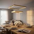 Lustra moderna Febe aurie LED 75W/10200lm/3000K, 01-2913 Redo