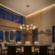 Lustra moderna Sinclair aurie dimmabila TRIAC LED 74.4W/7791lm/3000K, 01-3251 Redo