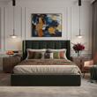 Lustra moderna Cody aurie abajur sticla opal LED 11W/890lm/3000K, 01-3308 Redo