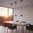 Lustra LED moderna maro 12W/930lm/3000K, Aves 01-3548 Smarter