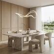 Lustra moderna alb mat ovala 1150x390mm LED 58W/6380lm/3000K, Tempest 01-3597 Redo