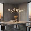 Lustra moderna Impuls alba dimmabila LED 68W/7480lm/3000K, 01-3621 Redo