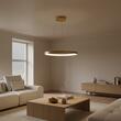 Lustra Iconic aurie-alb LED 50W 6252lm/6288lm 3000K/4000K, 01-3912 Redo