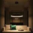 Lustra Iconic neagra-alb LED 50W 6252lm/6288lm 3000K/4000K, 01-3913 Redo