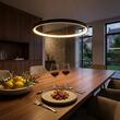 Lustra Iconic neagra-alb LED 60W 7192lm/7288lm 3000K/4000K, 01-3916 Redo