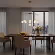 Lustra LED moderna auriu mat 42W/3663lm/3000K, Gianet 01-4041 Smarter