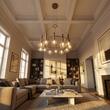 Lustră LED modernă dimabila cafenie 52W/2700/3000K Bolla 01-4784 Redo