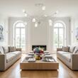 Candelabru florentin gri nisipiu alb 7xE14 Gloriosa 2061 Jupiter