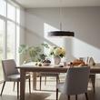 Lustra moderna design compact nichel-grafit abajur plexi 5xE14/60W D48 Jazz 1215 Jupiter