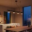 Lustra moderna neagra 4xGX53/9W, Minor Linear SP4 235455 Ideal Lux