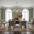 Candelabru clasic alb auriu lucios 5xE27 Samba 2084 Jupiter