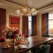 Candelabru modern alama Aur 24k 8xG9/40W, La Boheme LU 2392/8 Gold Orion
