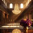 Candelabru clasic cristal alama Aur 24k 32xE27/60W, Ambassador LU 2239/32/120 Gold Orion