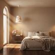 Lustra shabby chic ecru antichizat abajur textil 1xE27/60W Sara 1281 Jupiter