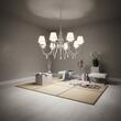 Candelabru modern alb 8xE14/40W, Blanche SP8 035574 Ideal Lux