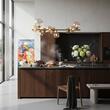 Candelabru alama abajururi sticla 10xG9/15W, Perlage SP10 322766 Ideal Lux