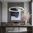 Lustra moderna alba LED 56W/6300lm/3000K, Gemini SP D081 247274 Ideal Lux