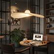 Lustra moderna crem abajur panza boruri largi 1xE27/60W, Madame SP1 219875 Ideal Lux