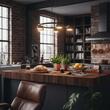 Lustra moderna neagra 5xGX53/9W, Minor Round SP5 235516 Ideal Lux