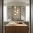 Candelabru alama abajururi sticla 6xG9/15W, Perlage SP6 317793 Ideal Lux