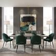 Candelabru modern alama cristale abajur negru 6xE27/60W Egida 1796 Jupiter