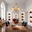 Candelabru modern alama Aur 24k 16xG9/40W, La Boheme LU 2392/4+8+4 Gold Orion