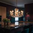 Candelabru modern cristal alama Aur 24k 8xE14/40W, Hirohito LU 2143/8 Gold Orion