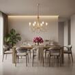 Candelabru modern cristal auriu 6xE14/40W, Giada LU 1670/6 Gold-matt Orion