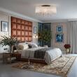 Candelabru clasic alama patinata 5xG9/40W+4xGU10/35W, KristallDesign LU 2402/5+4/Oval Patin Orion