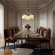 Candelabru clasic alama patinata 6xE27/60W, Nostalgie LU 1320/5+1 Patina/Champ Orion