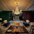 Candelabru clasic cristal alama Aur 24k 12xE14/40W, Ambassador LU 2240/6+6/70 Gold Orion