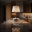 Lustra moderna alama satinata abajur organza 3xE14/28W, Pegaso SP3 197715 Ideal Lux