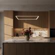 Lustra moderna alba LED 44W/4350lm/3000K, ORACLE SLIM SP D70 Square 259178 Ideal Lux