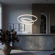 Lustra moderna alba LED 47W/5100lm/3000K, OZ SP D60 253671 Ideal Lux