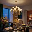 Candelabru modern antichizat 12xE14/40W, Miramare LU 2406/8+4 Silber Gold Orion