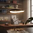 Lustra moderna neagra LED 36W/4150lm/3000K, Gemini SP D042 247236 Ideal Lux