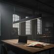 Lustra moderna neagra LED 32W/3500lm/4000K, Linus SP 268217 Ideal Lux