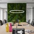 Lustra moderna alba LED 28W/3000lm/3000K, HULAHOOP SP D061 258775 Ideal Lux