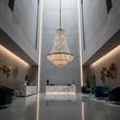 Candelabru clasic cristal alama Aur 24k 24xE24/60W, Sheraton LU 2388/24/120 Gold Orion
