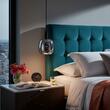 Lustra moderna abajur sticla fumurie LED 7W/550lm/3000K, COCO-1 SP 275581 Ideal Lux