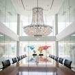 Candelabru clasic cristal alama crom 21xE27/60W, Ambassador LU 2239/21/90 Chrom Orion