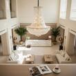 Candelabru clasic cristal alama Aur 24k 32xE27/60W, Ambassador LU 2239/32/120 Gold Orion
