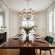 Candelabru clasic alama crom 18xE14/40W, KristallDesign LU 2144/12+6 Chrom Orion