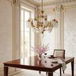 Candelabru clasic alama bronz 16xE27/60W, Budapest LU 1440/10+5+1 Bronze Orion