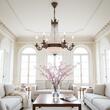 Candelabru clasic cristal 6xE14/60W+6xE27/40W, Empire Crystal LU 2386/6+6 Patina Orion