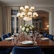 Candelabru clasic alama 16xE27/60W, Nostalgie LU 1319/10+5+1 MS/Opal Orion